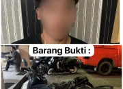 Minta Menginap di Kos, Seorang Pria Nekat Curi Motor Korban