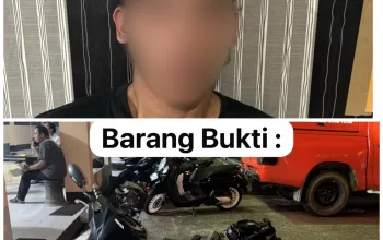 Minta Menginap di Kos, Seorang Pria Nekat Curi Motor Korban