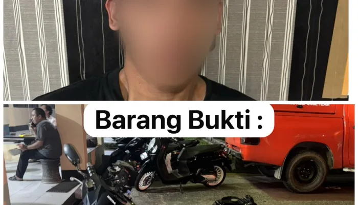 Minta Menginap di Kos, Seorang Pria Nekat Curi Motor Korban