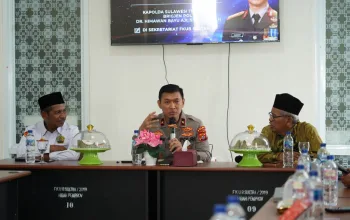 Semangat Hari Bhayangkara ke-80, Kapolda Sultra Silaturahmi Perkuat Sinergi dengan FKUB Sultra