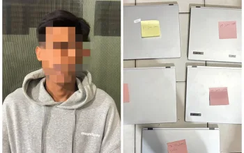 Security Sekolah Rakyat di Kendari Ditangkap, Diduga Curi dan Gadaikan 9 Laptop untuk Judi Online