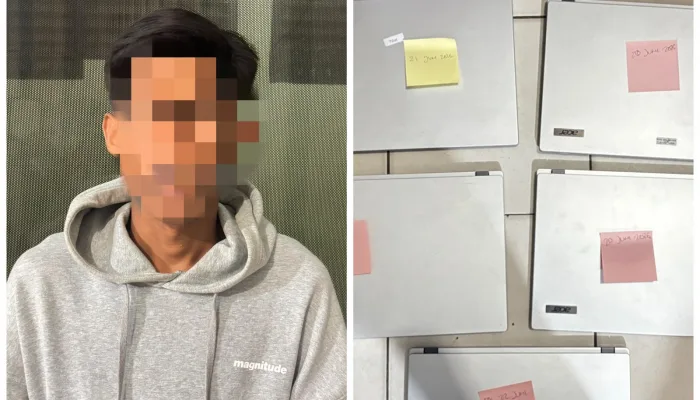Security Sekolah Rakyat di Kendari Ditangkap, Diduga Curi dan Gadaikan 9 Laptop untuk Judi Online