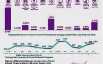 BPS Sultra: Inflasi Juni 2026 Capai 4,68 Persen, Ekspor Turun dan Impor Melonjak