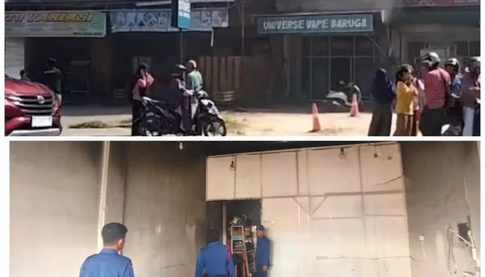Kebakaran Hanguskan Dapur Toko Roti El Ummu di Kendari, Tiga Unit Damkar Dikerahkan