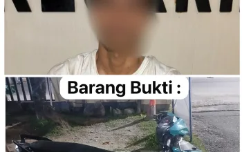 Curi Motor Mahasiswa UHO, Pemuda 21 Tahun Ditangkap Tim Gabungan Polresta Kendari