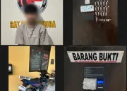 Polisi Tangkap Pria di Kendari, Sita 17 Saset Sabu dan Timbangan Digital