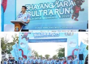 Bhayangkara Sultra Run 2026 Bersama Masyarakat, Polda Sultra Luncurkan Simpul