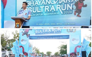 Bhayangkara Sultra Run 2026 Bersama Masyarakat, Polda Sultra Luncurkan Simpul 7 IMG 20260706 WA0002