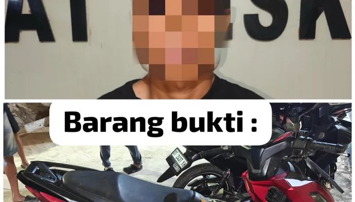 Pura-pura Jadi Pembeli, Residivis Ini Bawa Kabur Motor Korban Saat “Test Drive”