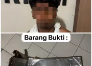 Curi Papan Reklame di Pondambea, Pemuda 22 Tahun Ditangkap Tim Buser 77 Polresta Kendari