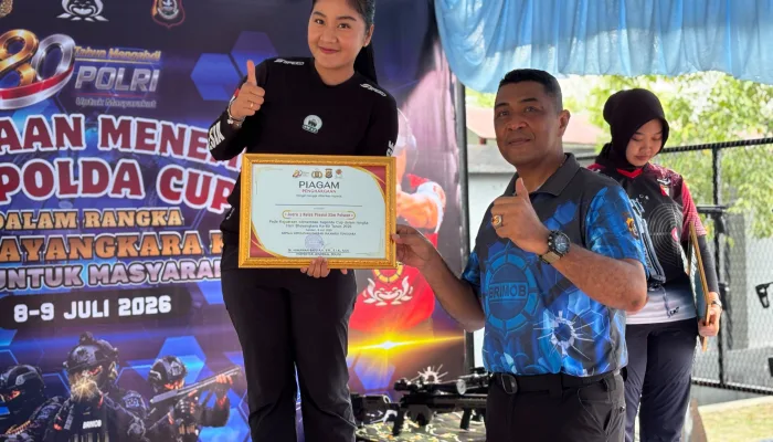 Ukir Prestasi, Personel Gegana Brimob Polda Sultra Borong Gelar Juara di Kejuaraan Menembak Kapolda Cup 2026