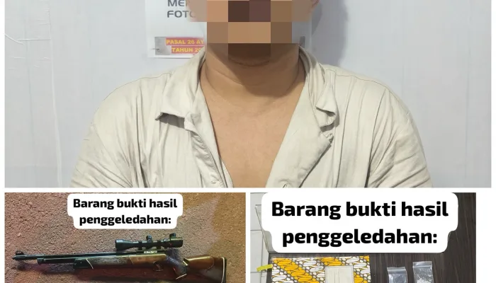 Residivis Penikaman Pelaut di Kendari Ditangkap, Polisi Temukan Sabu dan Sejumlah Senjata Tajam