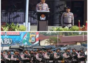 Kapolda Sultra Tekankan Kesiapsiagaan dan Profesionalisme Personel Saat Pimpin Apel Pengarahan di Mako Satbrimob 11 IMG 20260709 WA0013