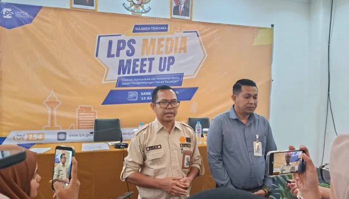 LPS Gandeng Media Tingkatkan Literasi Keuangan, 99,98 Persen Rekening Nasabah di Sultra Dijamin