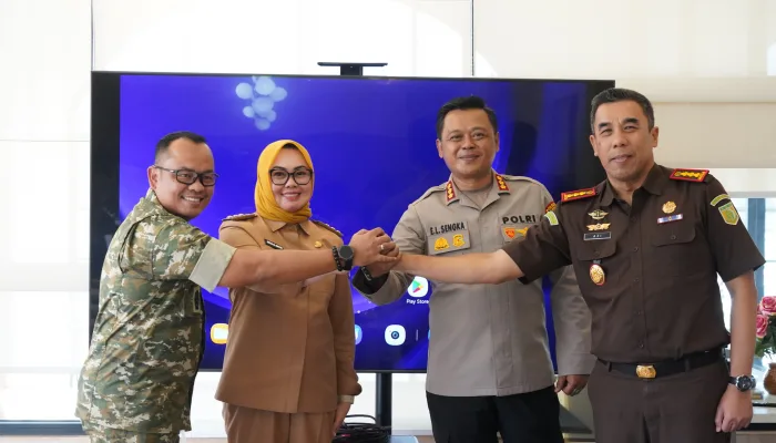Kapolresta Kendari Perkuat Sinergitas Lintas Institusi Melalui Silaturahmi Bersama Forkopimda