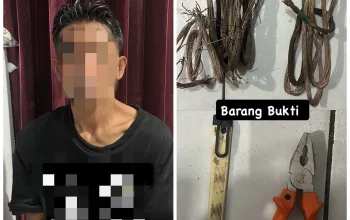 Diduga Curi Kabel Telkomsel, Pria di Kendari Ditangkap Tim Buser 77