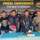 Satreskrim Polresta Kendari Ungkap Sejumlah Kasus Kriminal Selama Juli 2026