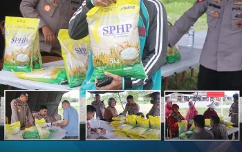 Brimob Polda Sultra Gelar Penjualan Beras SPHP, Bantu Stabilkan Pasokan dan Harga Pangan 4 IMG 20260720 WA0005