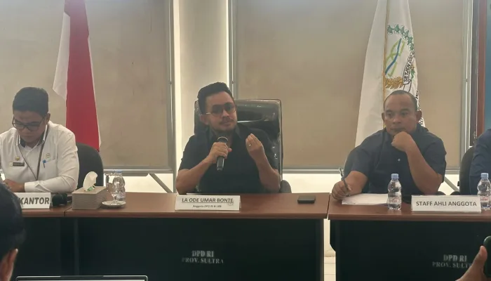 22 Tahun, Umar Bonte Sebut Tak Pernah Ada Surat Keluhan Masyarakat Sultra Masuk ke DPD RI