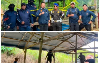 Ditreskrimsus Polda Sultra Tindak Dugaan Tambang Ilegal di Bombana, Puluhan Mesin Diamankan 4 IMG 20260724 WA0011